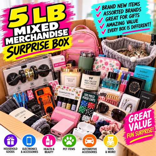 Mixed merch box 100 - lb,