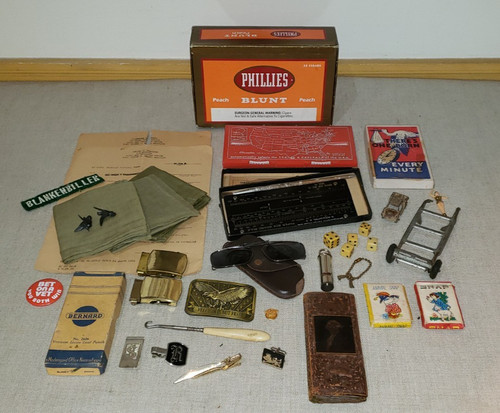 Vtg cigar box - cigar, finds
